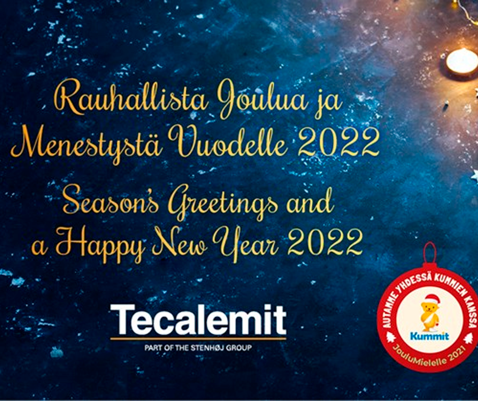 RAUHALLISTA JOULUA TOIVOTTAA TECALEMITIN TIIMI!